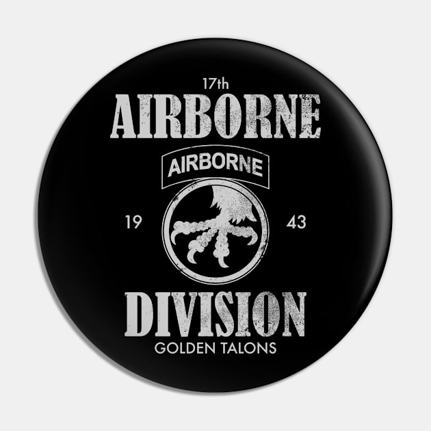 17th Airborne Division (distressed) Pin by TCP