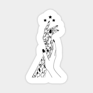 Feyre's Hand tattoo Magnet