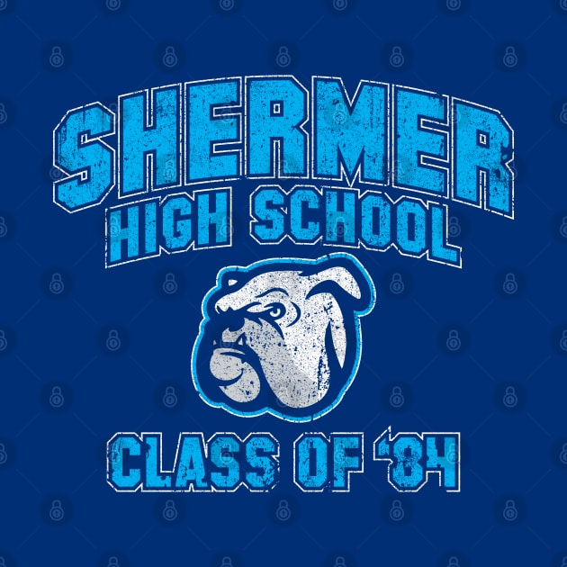 Shermer High School Class of '84 (The Breakfast Club) by huckblade