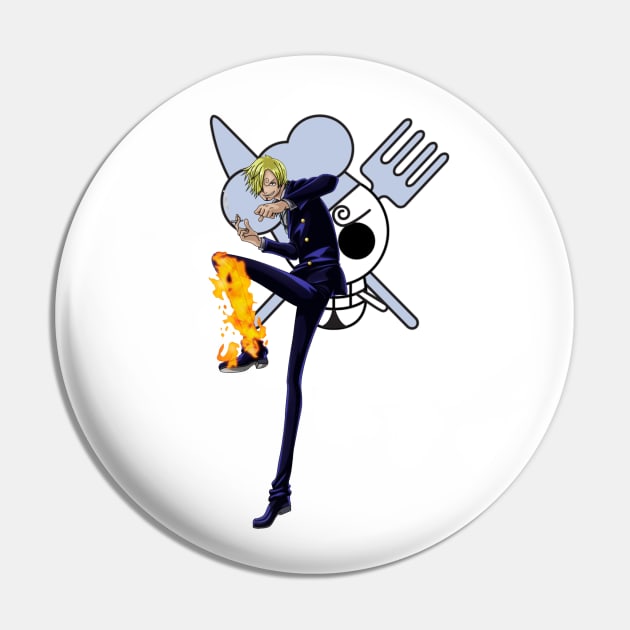 Vinsmoke Sanji Pin by YeSNoWart