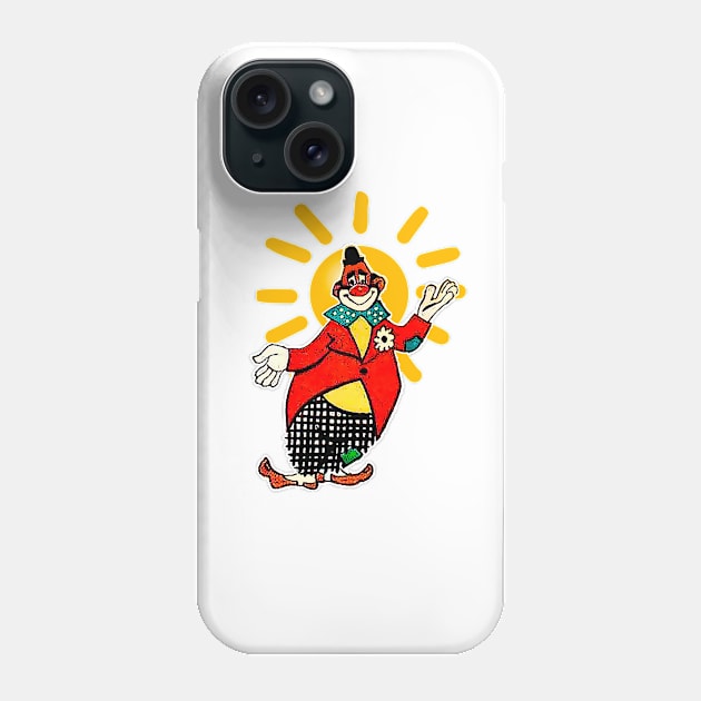 Red jacket clown Phone Case by Marccelus