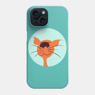 Happy cat emoji Phone Case