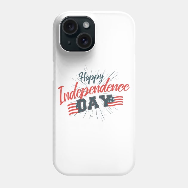 Happy Independence Day Phone Case by Shalini Kaushal