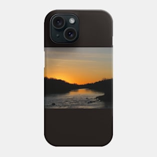 Assiniboine River Sunset No.2 Phone Case