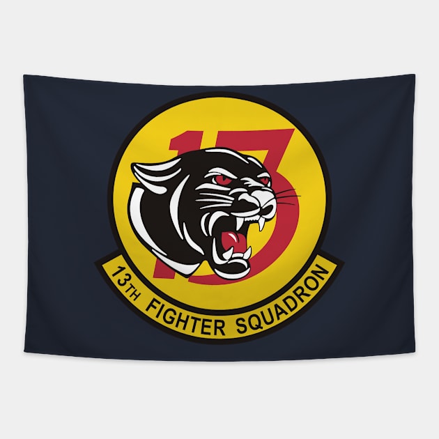 13th Fighter Squadron Tapestry by MBK