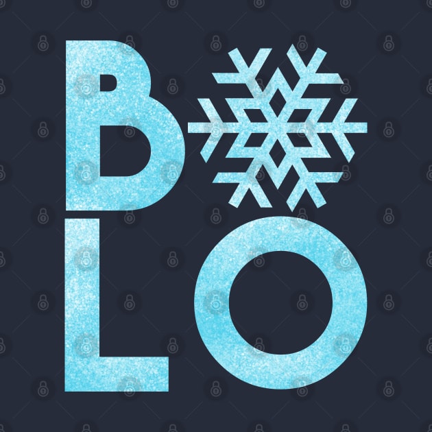 B-Lo Buffalo Snow Flake by JossSperdutoArt