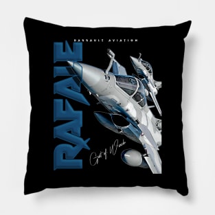 Dassault Rafale French Fighterjet Aircraft Pillow