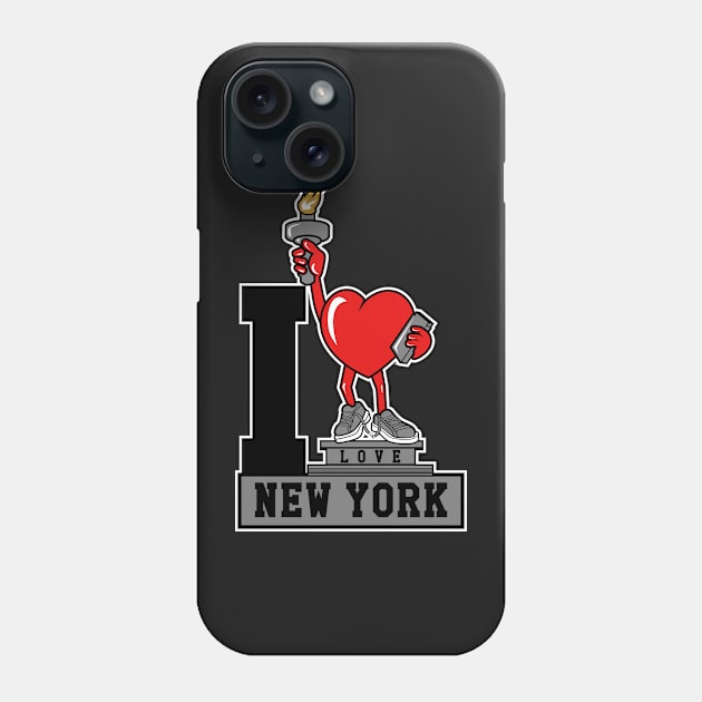 I love New York Phone Case by D3monic