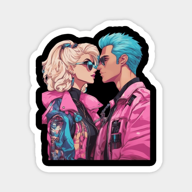 Anime True Love Exists Magnet by animegirlnft