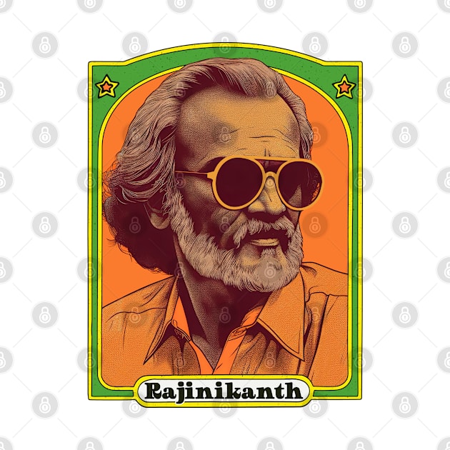 Rajinikanth ---- Retro Look Original Design by DankFutura