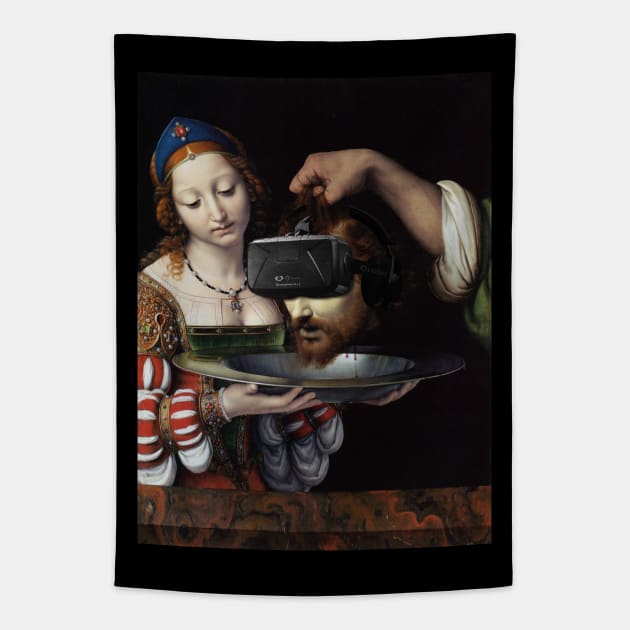 John the Baptist VR Tapestry by phneep