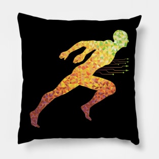 Human Runner Pillow