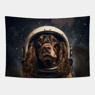 Astro Dog - English Cocker Spaniel Tapestry