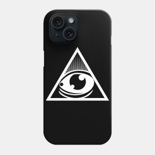 All Seeing Eye White Phone Case