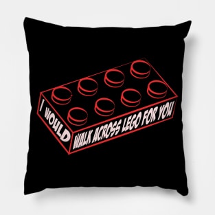 For the Love of Lego Pillow