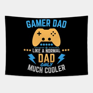 Gamer Dad Like A Normal Dad only Much Cooler Tapestry