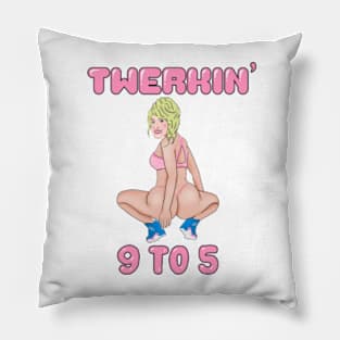 Twerking 9 2 5 Pillow