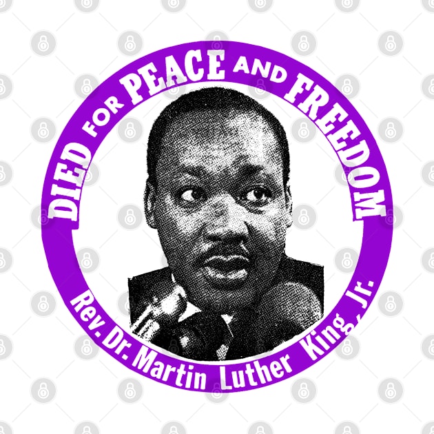 Martin Luther King /// Vintage Pin Design by CultOfRomance