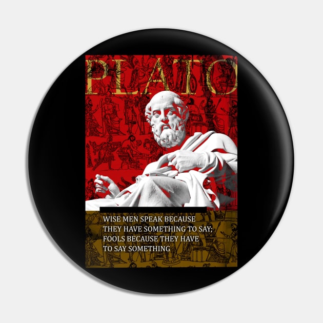 Plato Philosophical/Motivational Quote on Wisdom 2 Pin by pahleeloola