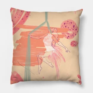 Aerialist in Wonderland Pillow