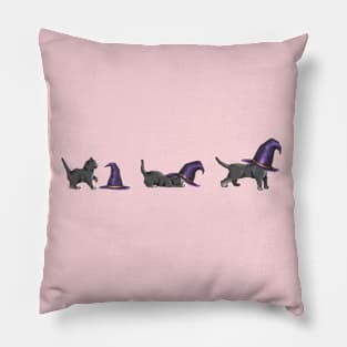 The Witch's Kitten Pillow