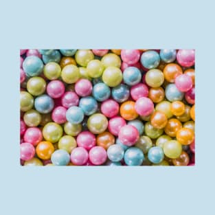 Candy Pastel Sprinkle Pearls Photograph T-Shirt