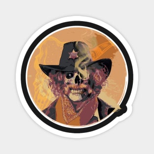 Undead Sheriff Magnet