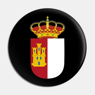 Coat of arms of Castilla–La Mancha Pin