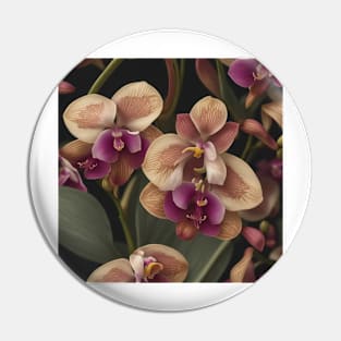 Vintage Orchid Pin