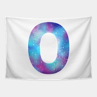 Letter O galaxy Tapestry