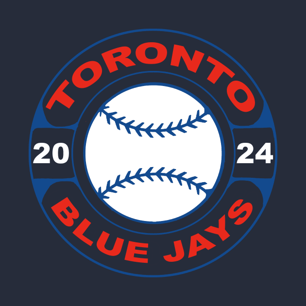 Blue Jays Baseball 2024 by CovpaTees