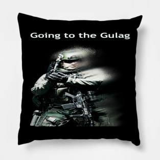 Warzone Going to the Gulag Pillow