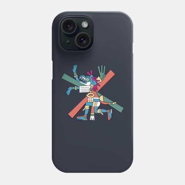 The Underworld Dog God of the Aztecs Phone Case by idrockthat