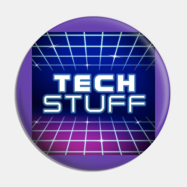 TechStuff Logo Pin by TechStuff