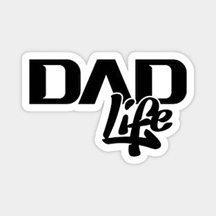 Dad Life (Black) Magnet