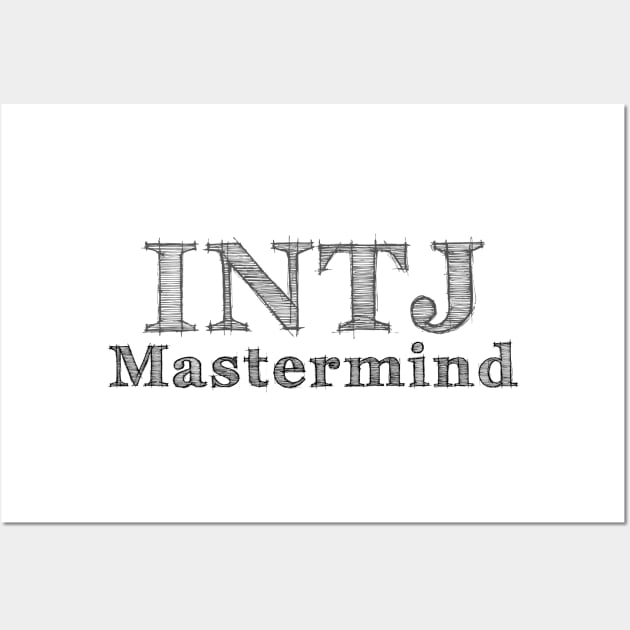 INTJ Printable Wall Art Myers Briggs Poster MBTI (Download Now) 