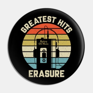 Greatest Hits Erasure Pin