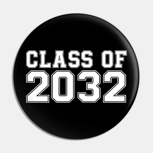 Class Of 2032 Grow With Me Graduation First Day Of School Pin by Rebrand