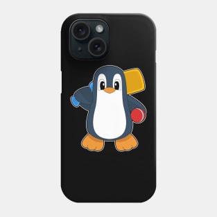 Penguin Cricket Cricket bat Phone Case