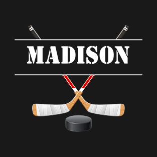 Madison Birthday Hockey T-Shirt