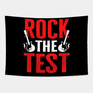 Rock The Test Student Motivational Testing Day Teacher Tapestry