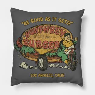 Humphery Burger 1933 Pillow