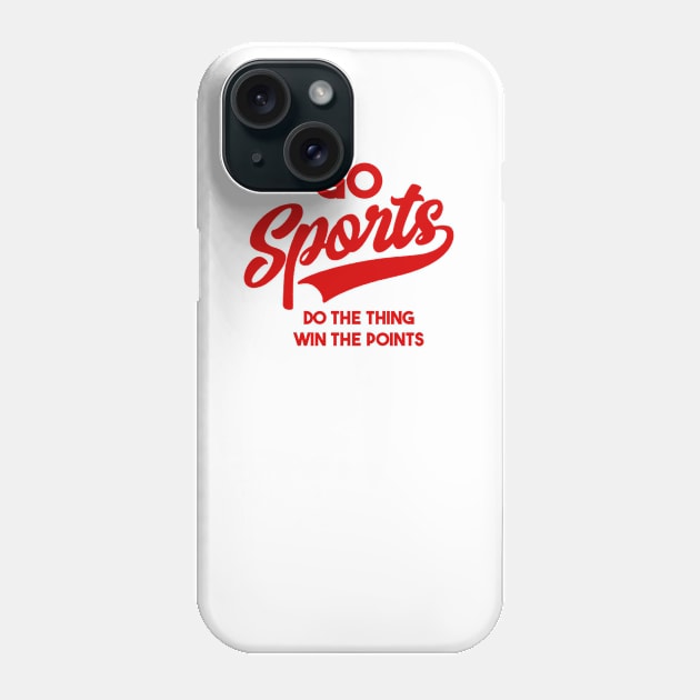 Go Sports Phone Case by Space Monkeys NFT