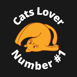 Cats Lover Number #1 T-Shirt