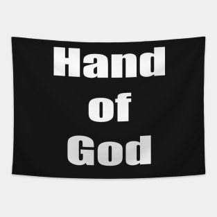 Hand of God Adios Diego Amigo Tapestry