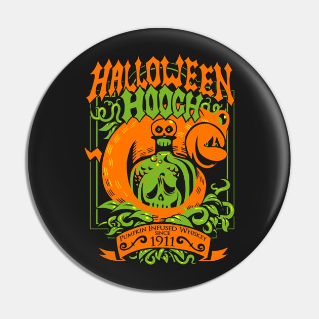 Halloween Hooch Pin by taikodon