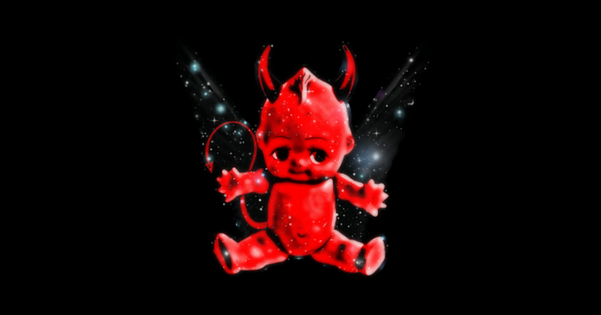 Kewpie Devil Kewpie Doll Sticker TeePublic