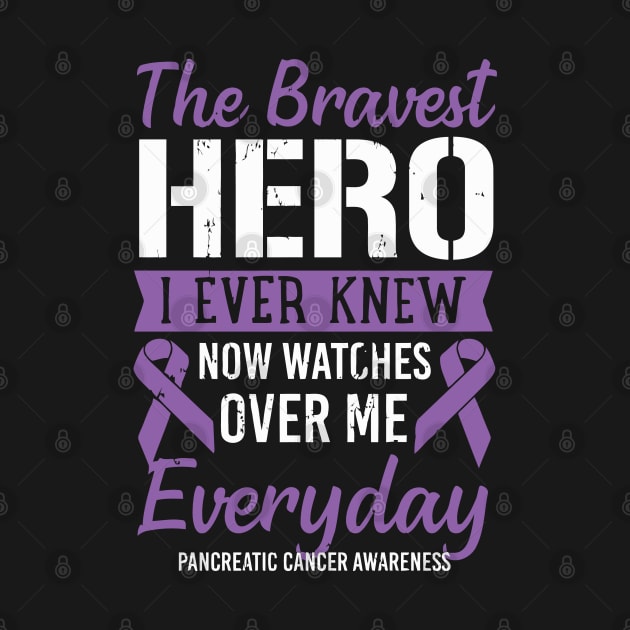 The Bravest Hero Pancreatic Cancer Awareness by tanambos