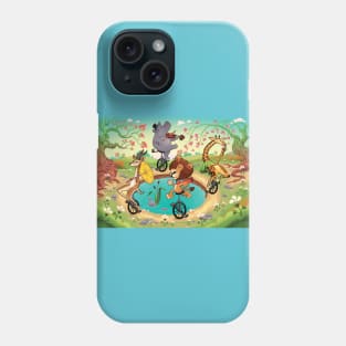 Unicycle Forest Phone Case