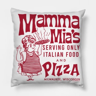 “Red Sauce Revival”- Mamma Mia’s Pizza, Milwaukee, WI Pillow